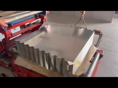 De klep van het butagasfornuis