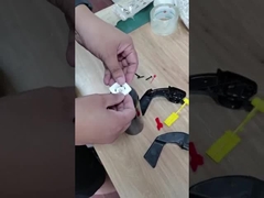 Draagbare handvat met aërosolkap brandblusschakelaar