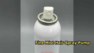 0,12cc fijne mist spuitbuspomp voor haarstyling