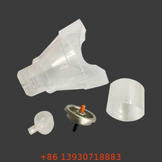 Witte 25,4 mm zuurstofspuitdopmaskeractuator voor zuurstofademhaling