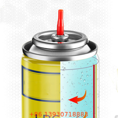 ODM OEM Gasaansteker Navulklep Met Plastic Butaangas Stam Voor Gasaansteker Tin Cans
