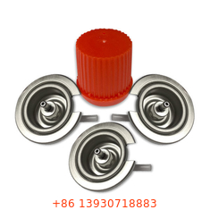 PP-uitbreidingsbuis Aerosol actuerende spuitstuk POM 27.34 mm hoogte