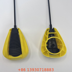 Nozzle Commodity Aerosol Spray Outlet met uitbreidingsbuis POM rubber holder
