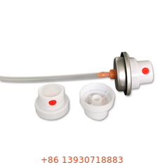 Glanzige lacquered tinplate mounting cup spray paint valve voor uitvoer naar Singapore