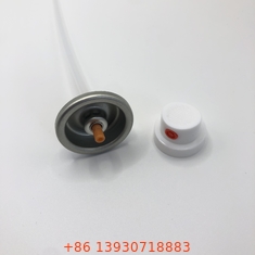 Verf spuitbussen Spuitverf klep Helder gelakt tinplate met PP gelaagd 25,4 mm