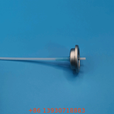 Hoogwaardige ventiel met een meter met zilveren aluminium metalen type