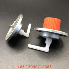 Rechte klep Stem Butane gasklep met 1/4 inch NPT uitlaat draad en Buna Buitenpakking