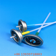 Eenmalig gebruik gemeten aërosolklep sproeipercentage 50/75/100/120/150/200mcl met aluminium lichaam en pakket afdichting