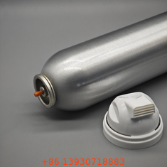Metalen actuator van 1 inch met een schuimklep voor het scheeren van binderplaten voor chemische aerosol metalen blikjes