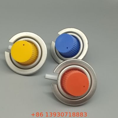 Butaangaspatroon met anti-lekventiel, compatibel met draagbare kooktoestellen