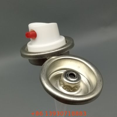 Betrouwbare vrouwelijke sproeiventiel voor het afgeven van verf in spuitbussen