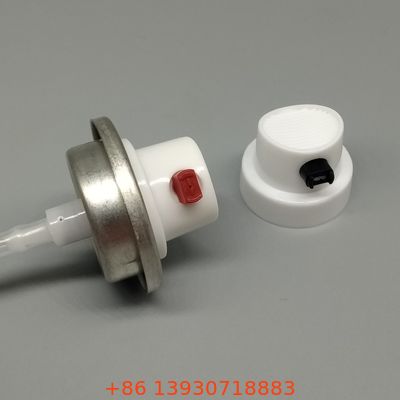 Een inch vrouwelijke verf spuit klep voor graffiti verf aerosol verpakking