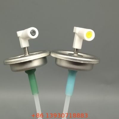 Metered Aerosol Spray Cap with Chemical-Resistant Seal for Lubricants & Cleaners