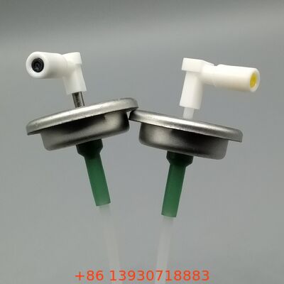 1 Inch High Plastic and Metal Stem Aerosol Valve for Air Freshener Applications