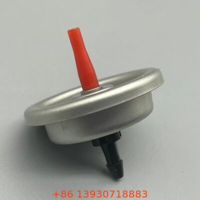 Lichtere gasnavulspuitbusklep voor butaangasnavulblikken met plastic steel