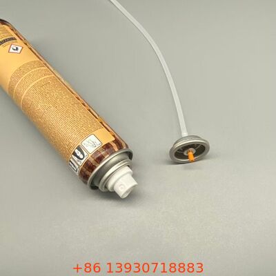 Dry Shampoo Aerosol Spray Valve met Ultra-Fine Mist Nozzle voor residuvrije prestaties en 360 graden werking