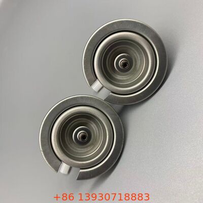 Duurzame 1-inch buitenkookplaatklep met beschermende rode dop