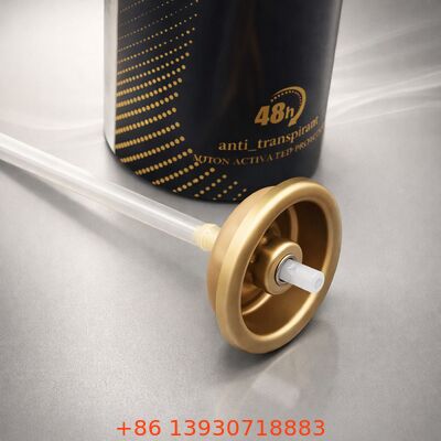 Een inch aluminium deodorant body spray aerosol klep met precisie spray control voor fijne mist persoonlijke verzorging