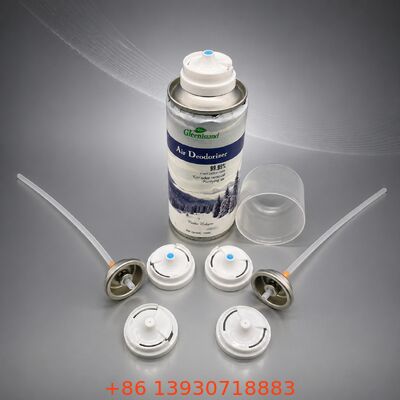 Aerosol antibacteriële spuitklep met fijne mist ontsmettingsmiddel levering en hygiëne-schild beschermde dispenser in een inch klep grootte
