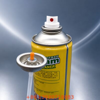 1 inch Foam Aerosol Valve Assembly met metalen + plastic componenten en 57mm / 65mm Cap Opties