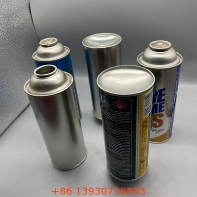 Kasset gas hoge druk 18-21 bar Aerosol lege blik 65mm 57mm