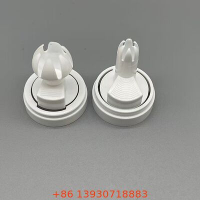 High-precision crème dispensing cap, Aerosol spraying actuator, Tinplate Can Nozzle Fitting voor Food & Cosmetic Aerosol Packaging
