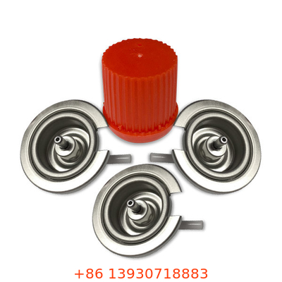 OEM Draagbare Camping Gas Klep Gas Bus Klep Met Buna Pakking: