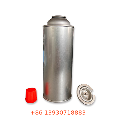 Lege Rechte Muur Camping Butaangas Bus Metaal Tin 65mm Diameter