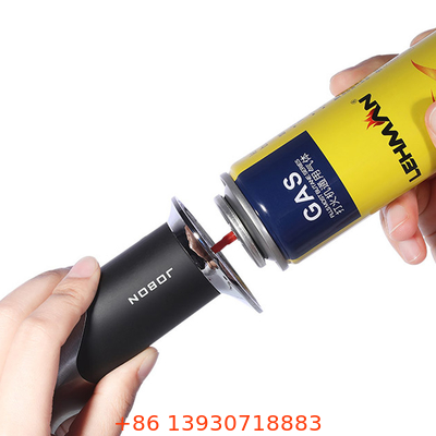Aangepaste Gasaansteker Navulklep Eén Inch Adapter Met Roestvrijstalen Lente