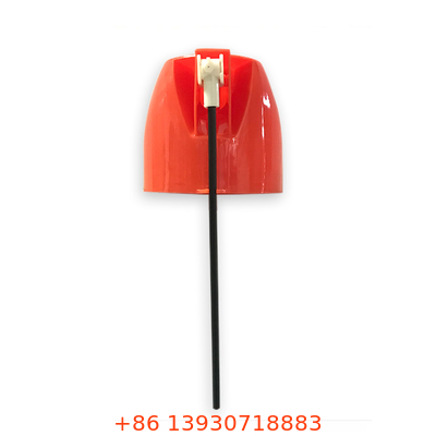 veelkleurige 6.5cm Aerosol Plastic Cap Spray Actuators met verlengbuis