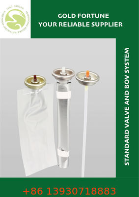 Een mannetas met een ventiel (BOV) van 1 inch. Een luchtloos dispensatiesysteem voor cosmetica, farmaceutische producten en premium huidverzorging.