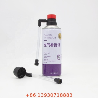 Anti-lek Aerosol Spray Cap Tire Sealat Inflator voor het repareren van lekke banden