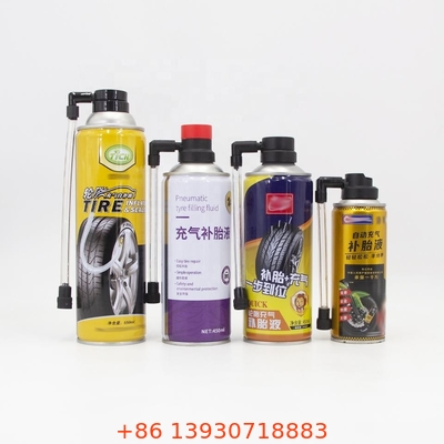 Anti-lek Aerosol Spray Cap Tire Sealat Inflator voor het repareren van lekke banden