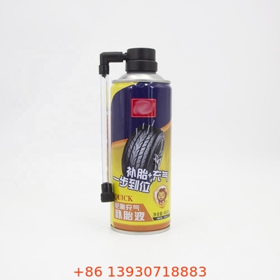 Aanpassing Aerosol Tire Inflator voor het terugplaatsen van banden door lijmspray