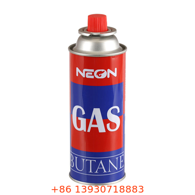 Lege Rechte Muur Camping Butaangas Bus Metaal Tin 65mm Diameter