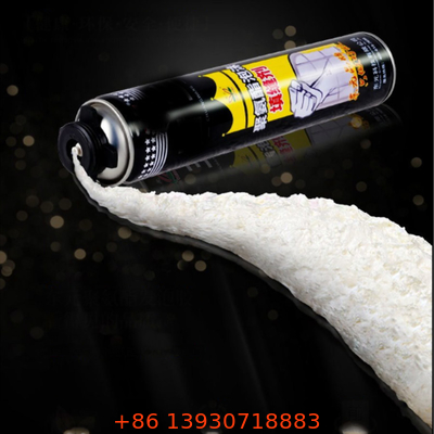Een Inch Blik PU Schuim Glas Lijm Aerosol Klep Bouwmaterialen Schuim Klep Met Stro