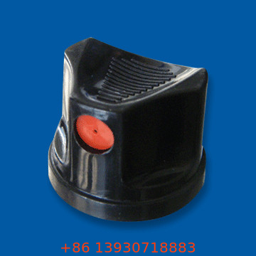 Zwarte PP Aerosol Actuator Verfspuitmond 0,64 mm