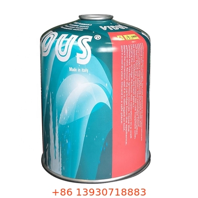 450g Butaan Gas Bus Butaan Propaan Mix Gas Cartridge 106mm Diameter