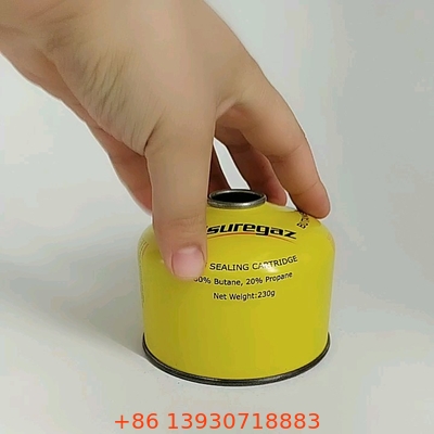 Premium butane gasfles voor buitenliefhebbers met lekbestendig ontwerp en gemakkelijke hantering