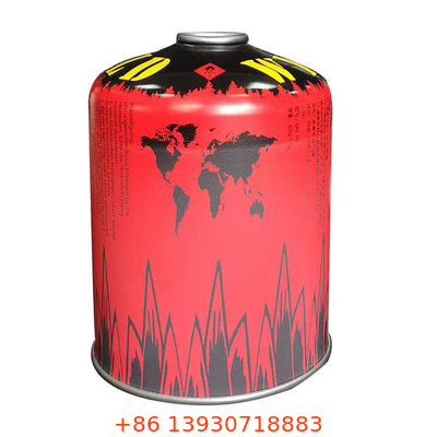 450g Butaan Gas Bus Butaan Propaan Mix Gas Cartridge 106mm Diameter