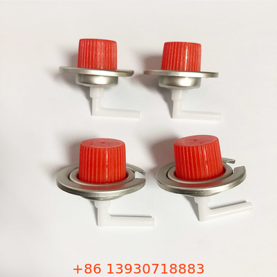 Efficiënte butane gaskachel klep gascartridge klep met Buna buitenste pakket