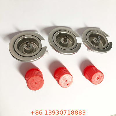 Butane 1 inch gaskachel klep met metaal en PP