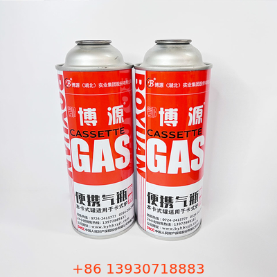 Aangepast Logo Butane Gas Cylinder voor Hete Pot 1 X-Bus
