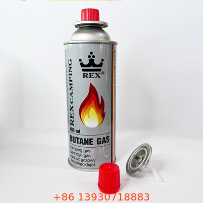 CMYK die Mini220g-Butagaspatroon voor het Kamperen Barbecue drukken