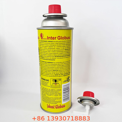 Lege Navulbare 190g het Butagaspatronen van de blik220g Gasfles