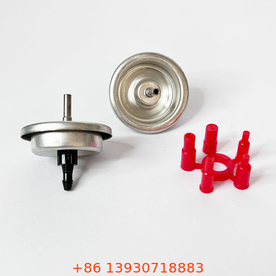 Een inch gasverlichtingsklep met beide kanten helder gelakt tinplate montage cup
