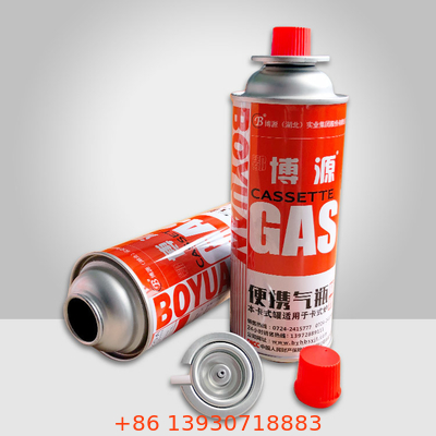 Dia 65mm het Kamperen de Bus van het het Butaanfornuis van de Butagasbus 400ml