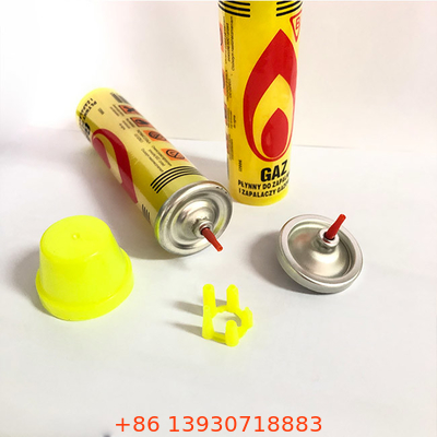 De externe van de de Cilindernieuwe vulling van het Gebruiks80ml Butagas Nieuwe vulling van het de Soldeerlampgas