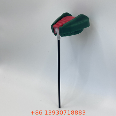 PP-materiaal Aerosol Spray Nozzle met een breedte van 50,13 mm en een buitendiameter van 3,30 mm