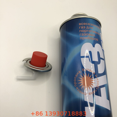 Vlam van roestvrij staal met een buitenpakket met een vlam